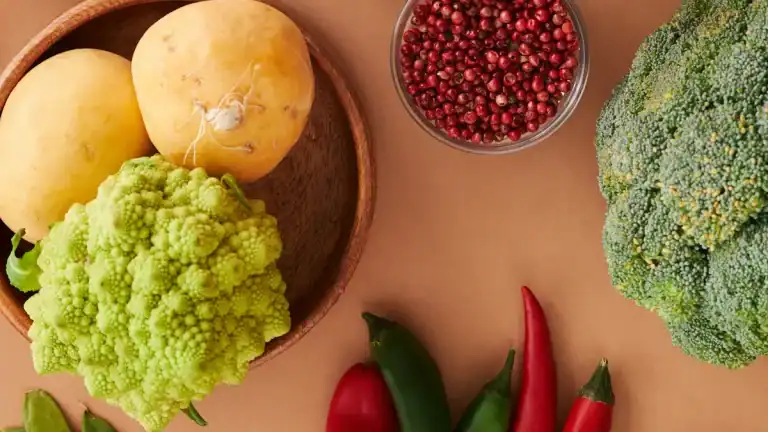 Vegetable Carbs List and Chart